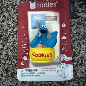 Tonies Cookie Monster Audio Play Figure - Blue